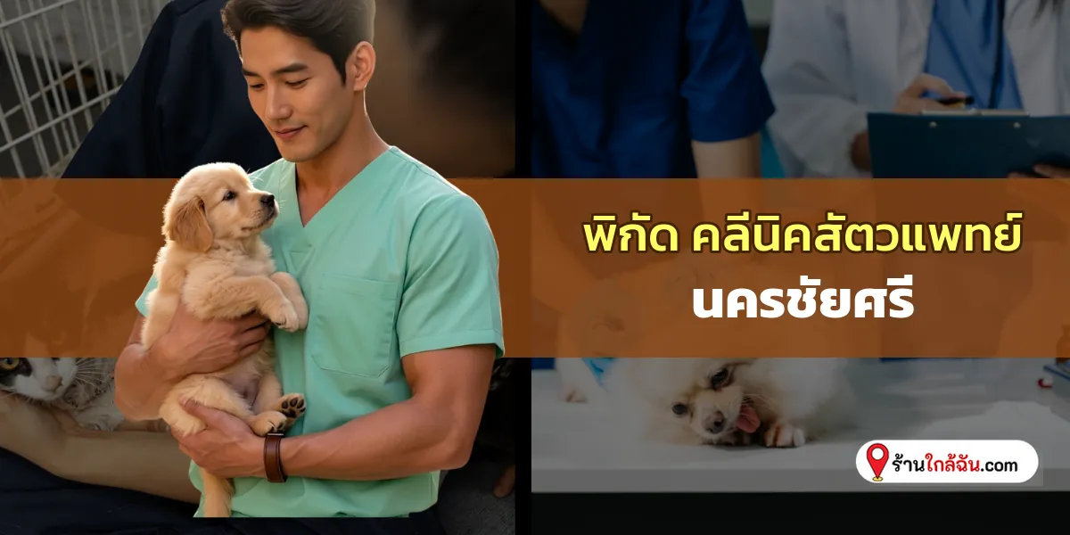 ห้ามพลาด 5 คลีนิครักษาสัตว์ นครชัยศรี เครื่องมือจัดเต็ม ล่าสุดอัปเดตใหม่ รีบพาน้องไปเช็คอิน 2569