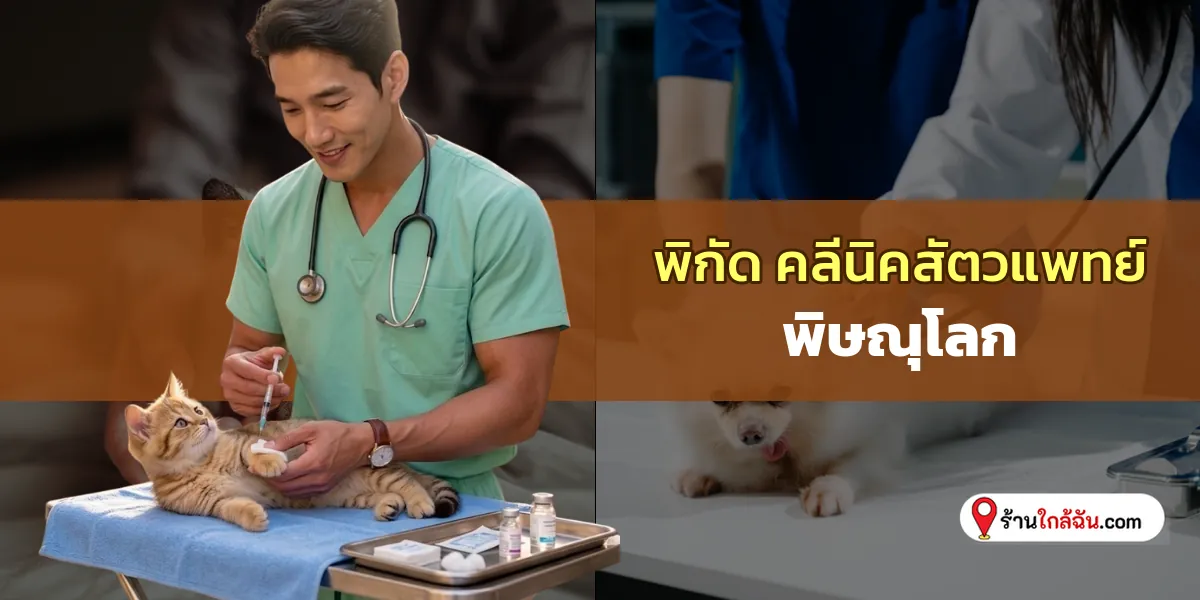 คัดมาให้ 10 คลีนิครักษาสัตว์ พิษณุโลก ดูแลใส่ใจทุกเคส อัปเดตล่าสุด น่าเชื่อถือมาก 2569