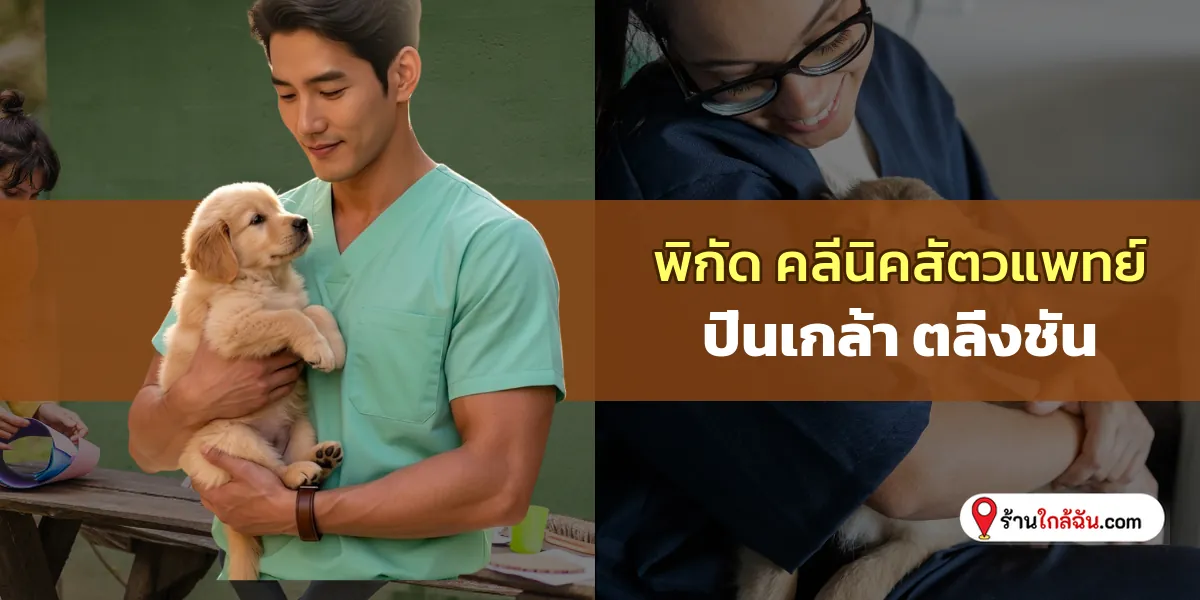 สุดยอดพิกัด 9 คลีนิครักษาสัตว์ ปิ่นเกล้า – ตลิ่งชัน เทคโนโลยีทันสมัย ล่าสุด เก็บไว้เป็นตัวเลือก 2569