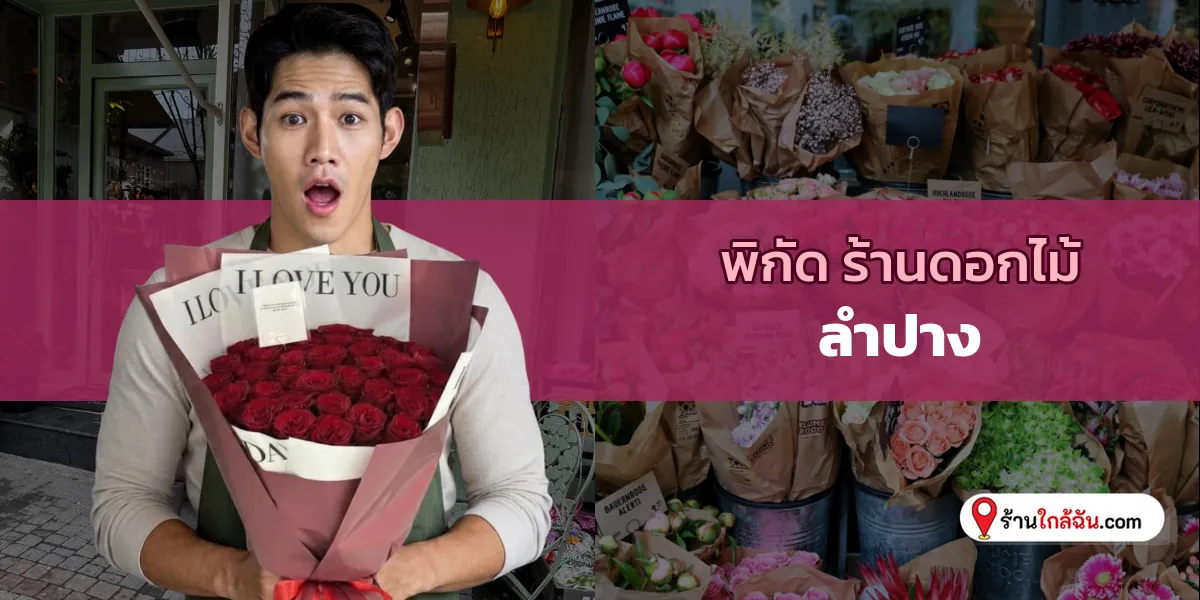 บอกต่อ 6 ร้านดอกไม้ สุดเก๋ ลำปาง ต้องไปโดน 2569