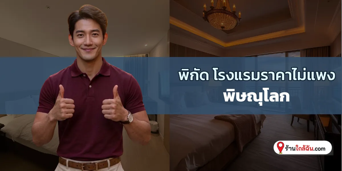 พาไปดู 9 โฮสเทลและที่พักสุดคุ้ม คุ้มค่าทุกการพักผ่อน พิษณุโลก ล่าสุด เซฟไว้เลย 2569